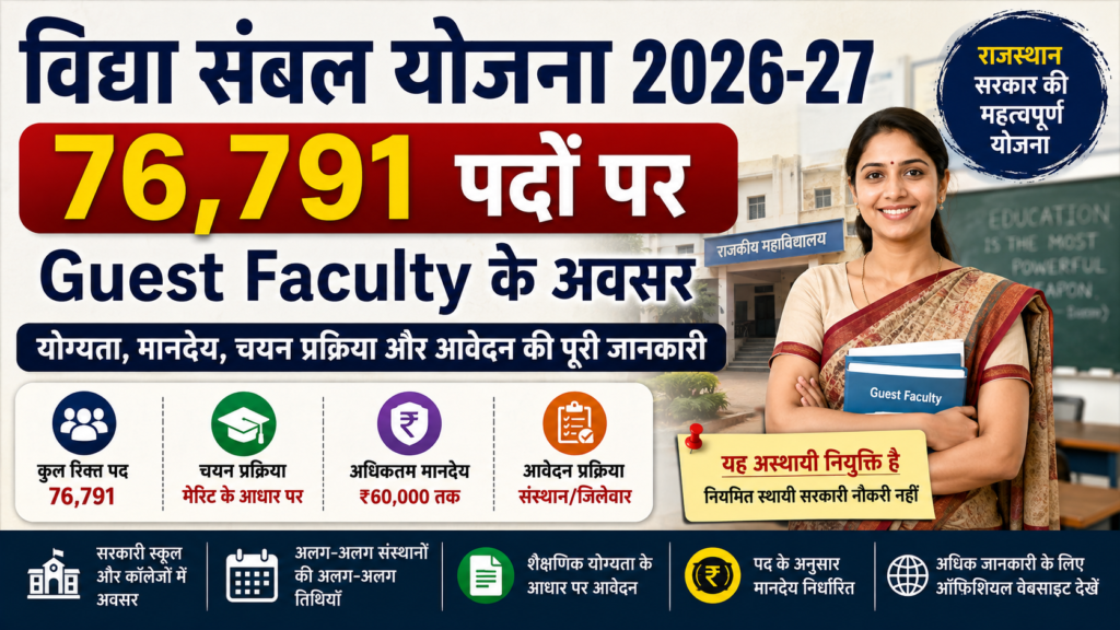 Vidya Sambal Yojana 2026-27